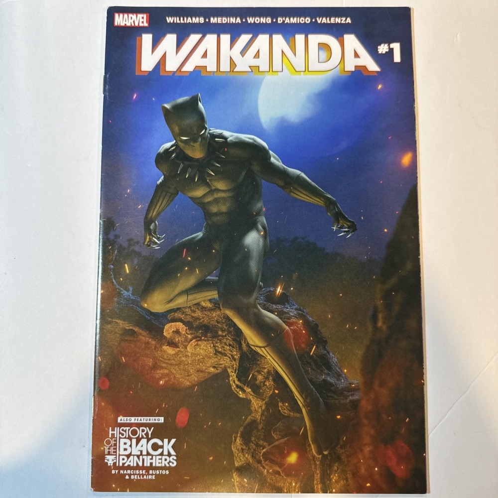 Wakanda #1 Walmart Variant Cover Marvel Comics Black Panther 2022 MCU